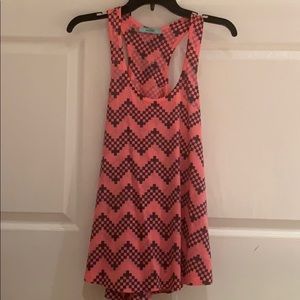 Karlie Size medium hot pink racerback tank